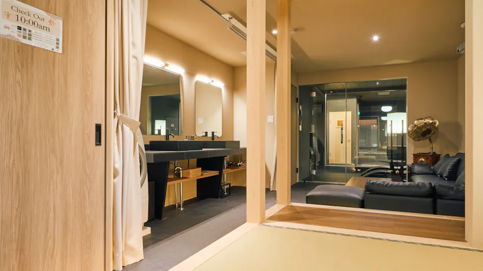 KONJAKUSO OSAKA TSUTENKAKU "MUSHIBUROYA" Sauna Villa