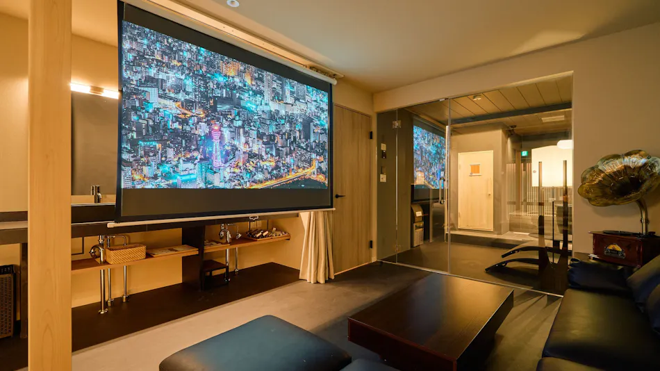 KONJAKUSO OSAKA TSUTENKAKU "MUSHIBUROYA" Sauna Villa