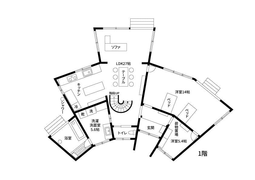 แผนผังชั้น 1
