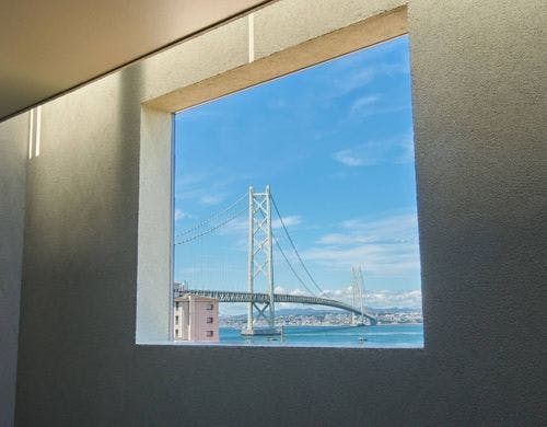 【villa1】明石海峡大橋と淡路島の海を一望