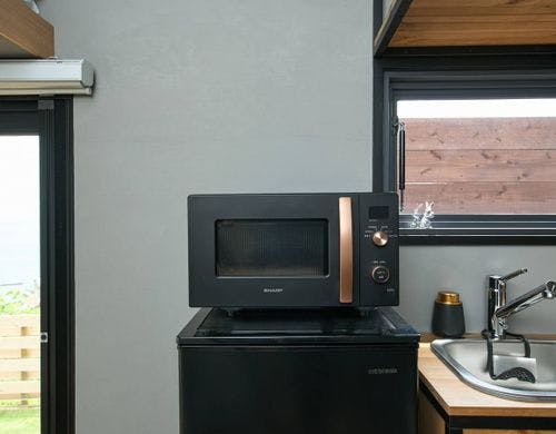 【base3】キッチン備品：電子レンジ