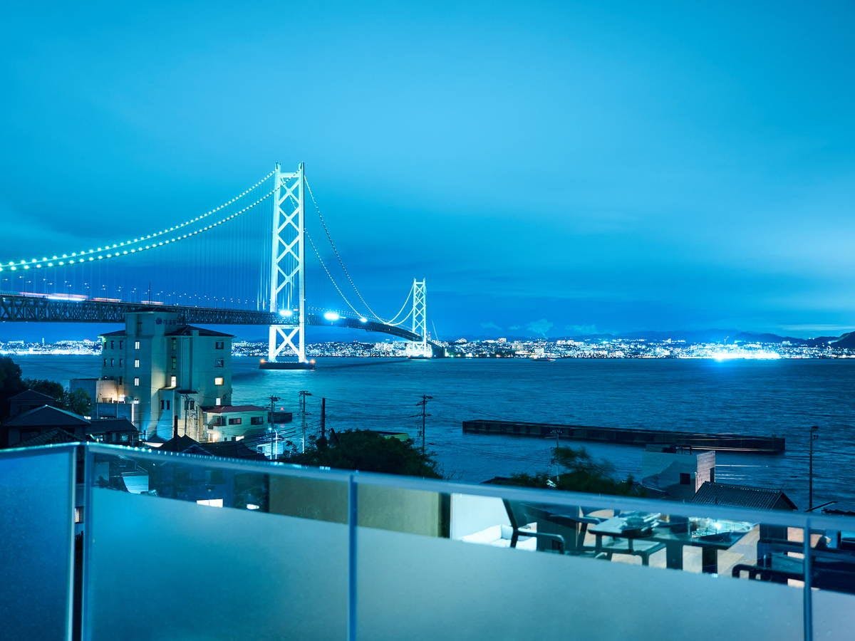 【villa1】Nikmati pemandangan Jembatan Akashi Kaikyo dan laut Pulau Awaji