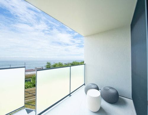 【villa1】1階ミニデッキ