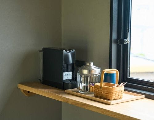 カフェテラス：コーヒーマシン