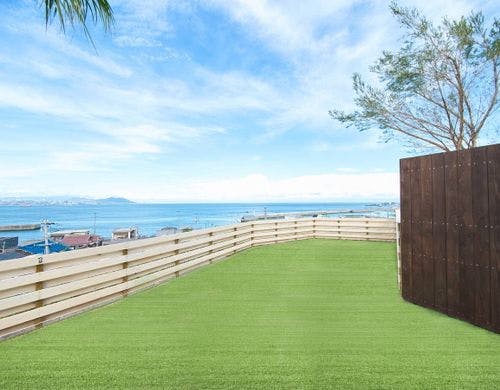 カフェテラス：共用ドッグラン