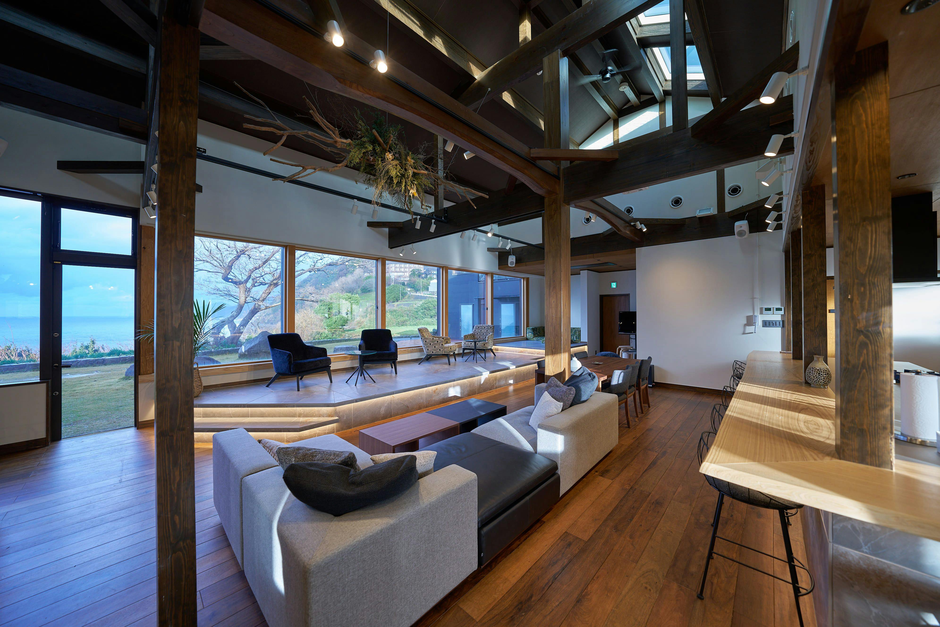 山々をご覧いただくことも出来ます