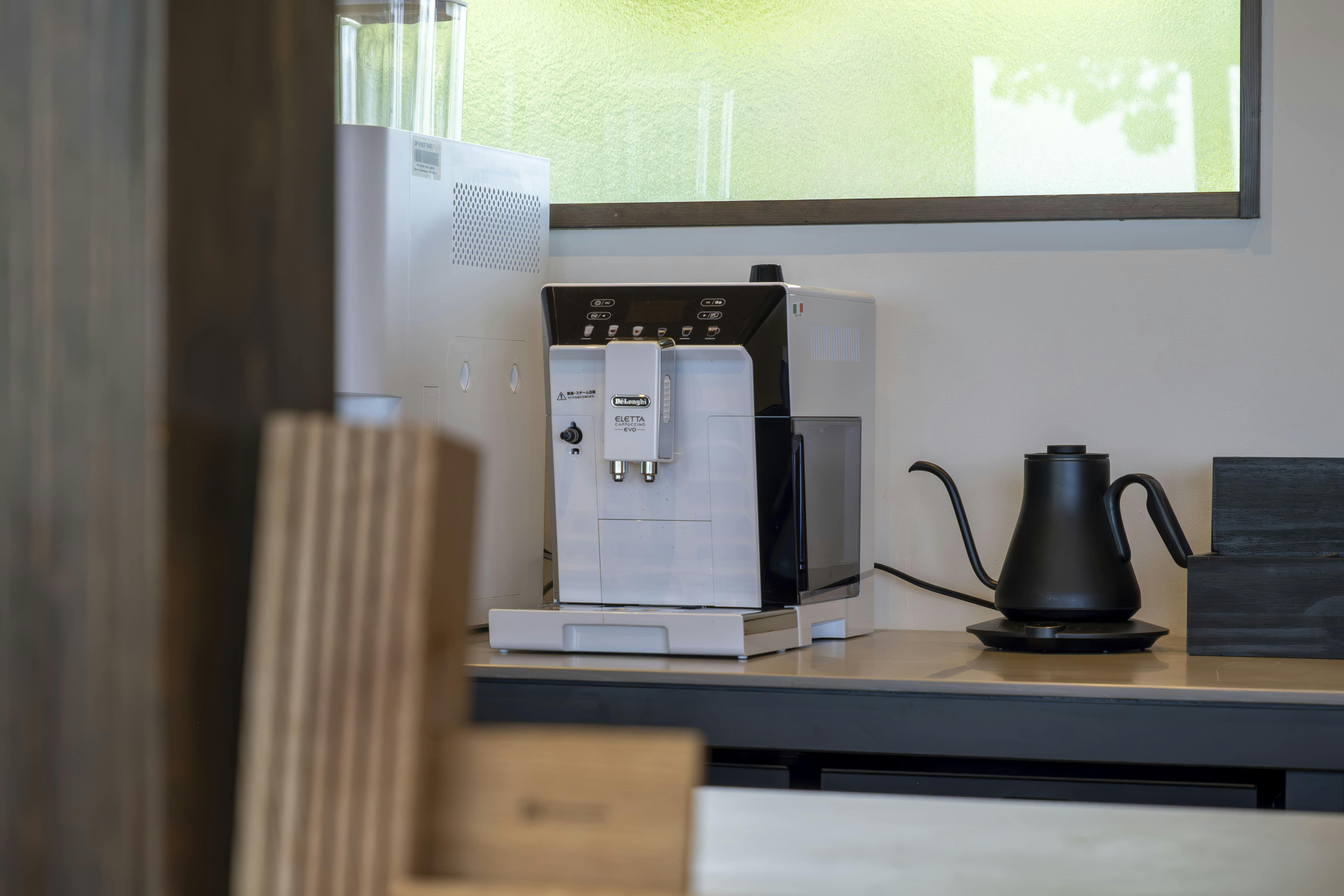 ケトル、コーヒーメーカー