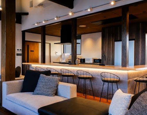 広々した空間でご寛ぎいただけます