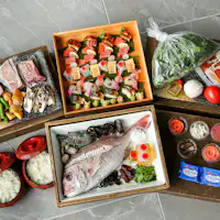 【夕食】キッチンプラン(調理前)