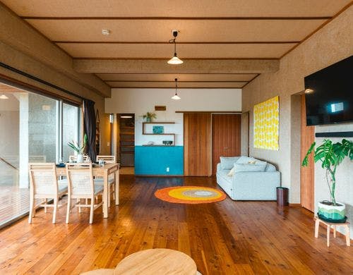 2階太陽の部屋リビング・ダイニングルーム