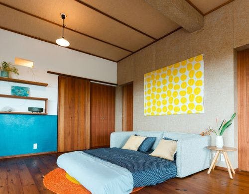 2階太陽の部屋:カウチベッド