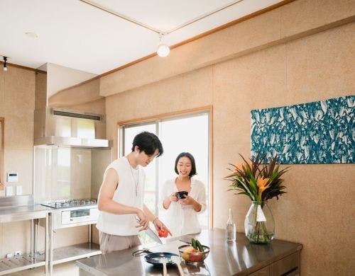 2階太陽の部屋フルキッチン