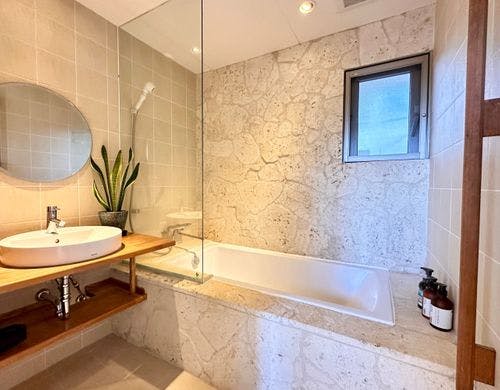 1階星の部屋バストイレエリア