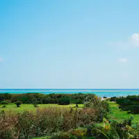 オーシャンビュー景色