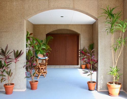 エントランス付近