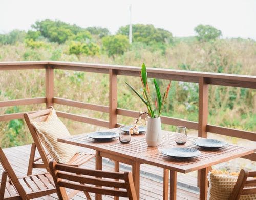 2階バルコニー部分