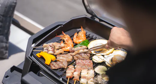 知多牛と海鮮BBQプラン