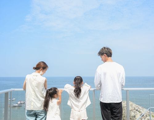 デッキからの景色