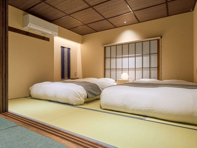 寝室③ダブルルーム2台あり4名宿泊可