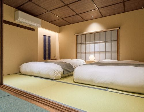 寝室③ダブルルーム2台あり4名宿泊可