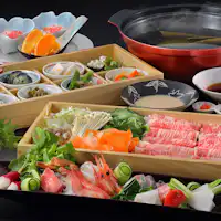 しゃぶしゃぶ創作会席コース