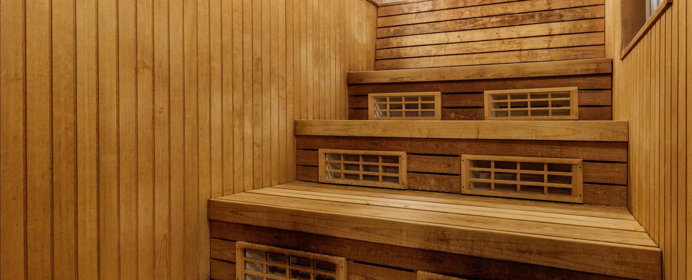 大浴場内 遠赤外線サウナ (女性) ※現在、利用人数を制限しております