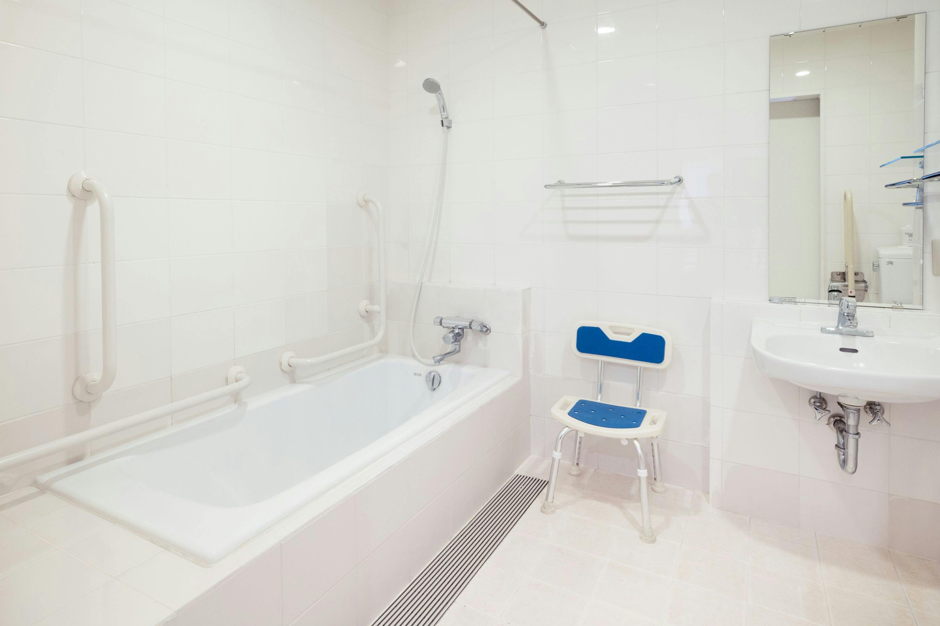 バスルームはユニバーサル仕様