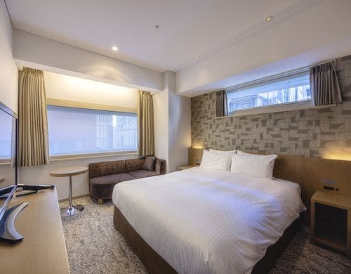 ［ダブル］ 21.7平米 ベッド幅160センチ