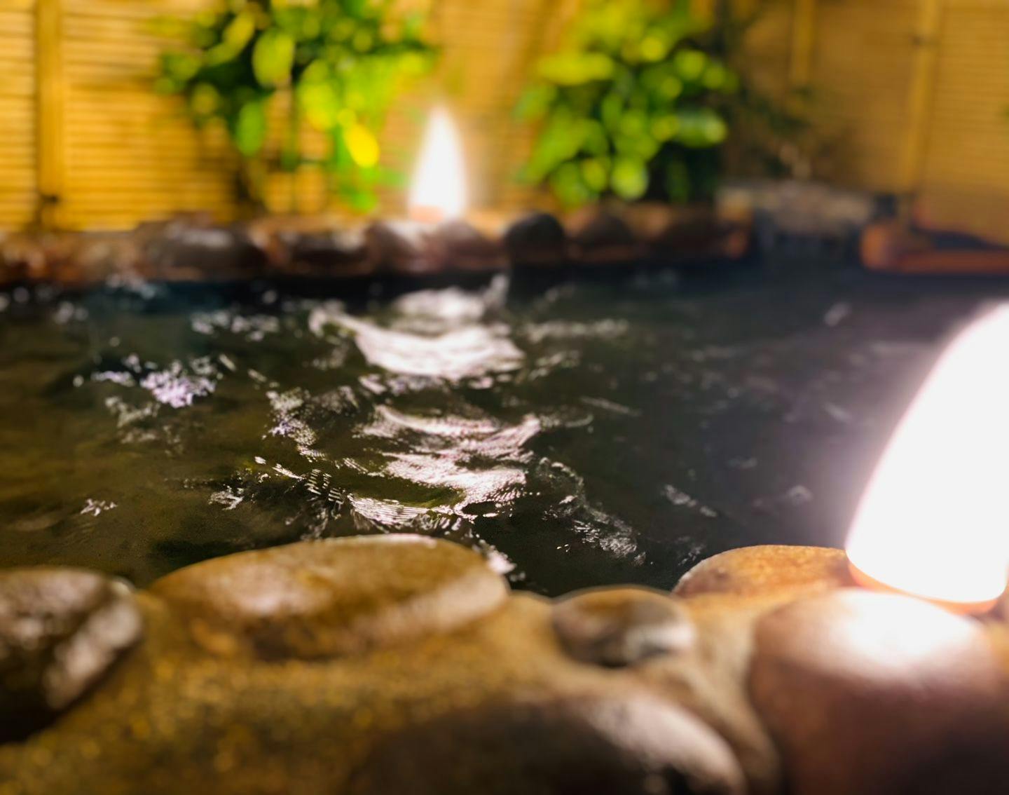 露天風呂あります