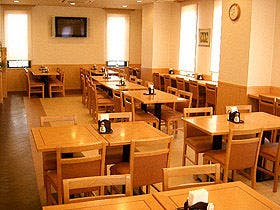 朝食会場