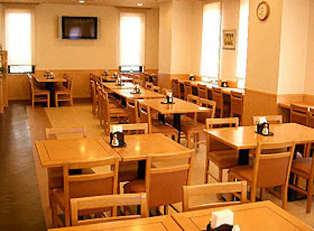 朝食会場