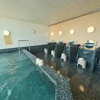 【ห้องอาบน้ำชาย】น้ำพุร้อนเทียม - กึ่งธรรมชาติ - น้ำพุร้อนหินกวงหมิง