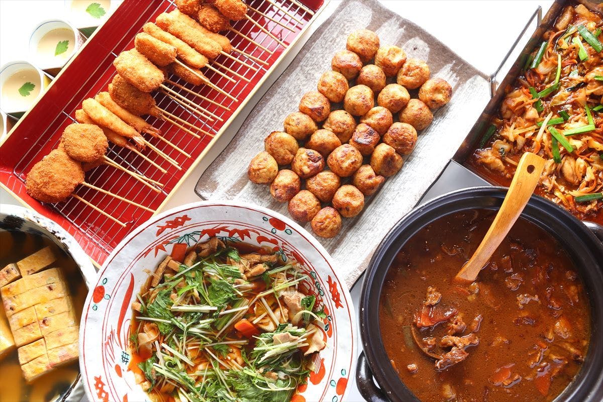 ภาพบุฟเฟ่ต์อาหารเช้า [อาหารพื้นเมืองคันไซ]