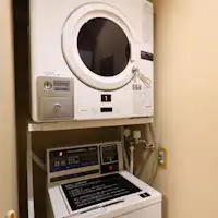 女子大浴場ランドリー