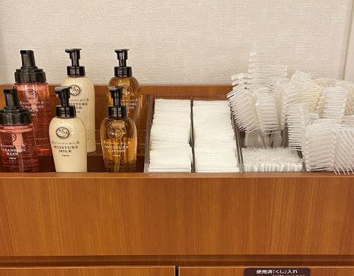 ～女性大浴場～アメニティーボックス