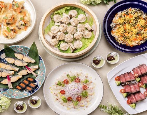 和食レストラン「椿山荘」お食事一例