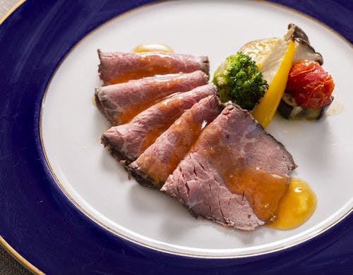 夜コース_単品_ローストビーフ