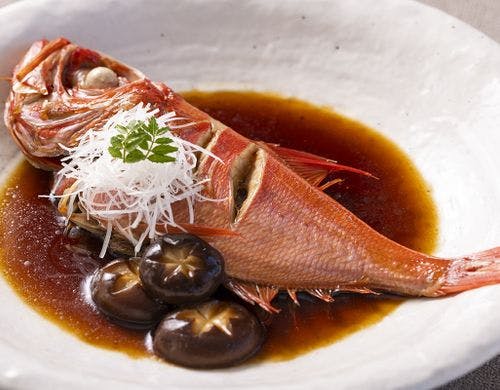 夜コース_単品_金目鯛姿煮