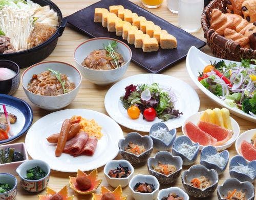 朝食ビュッフェ（イメージ）