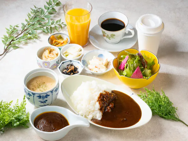 【朝食付】朝7時から営業 定食など選べるセットメニュー!