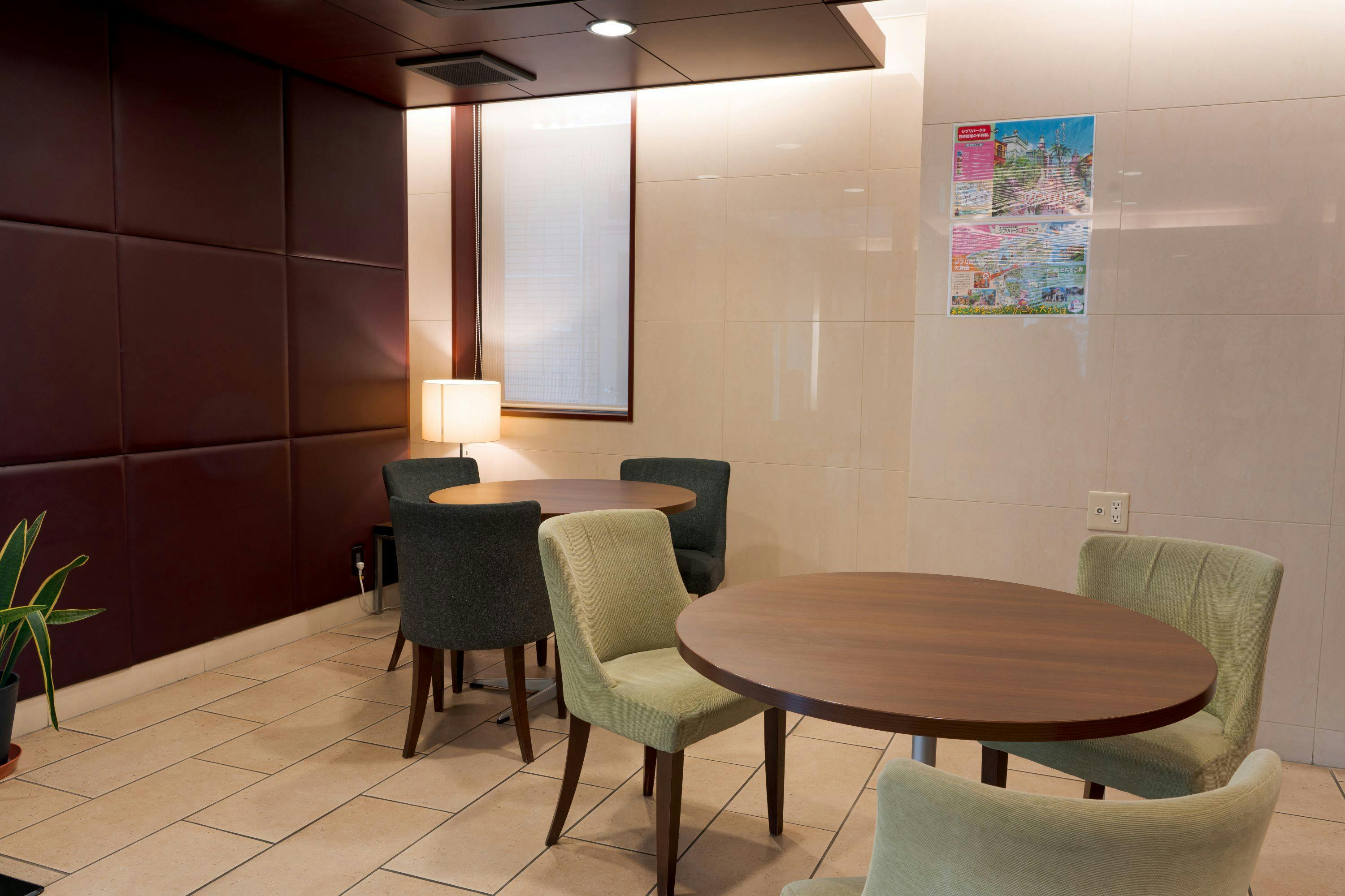 ロビーでお寛ぎ