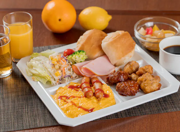 朝食ビュッフェ