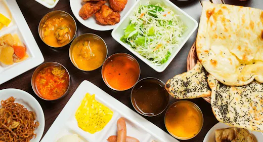 【朝食バイキング付】50種類の朝食バイキング付きプラン!