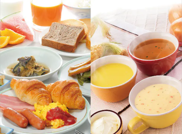 バイキング朝食無料サービス!