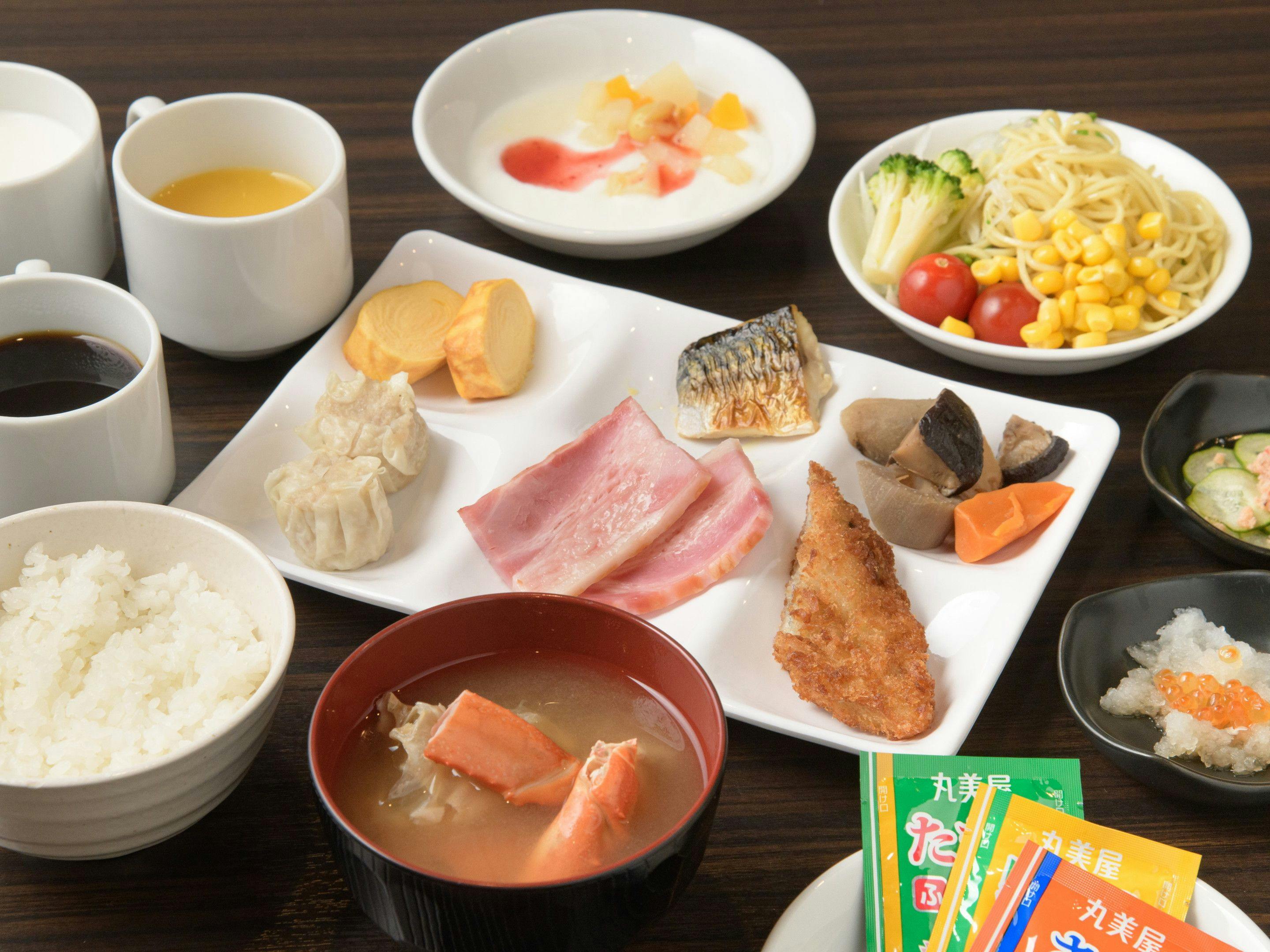 【朝食バイキング付】一日の始まりは朝食から