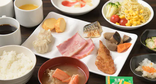 【朝食バイキング付】一日の始まりは朝食から