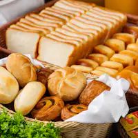 A wide variety of bread