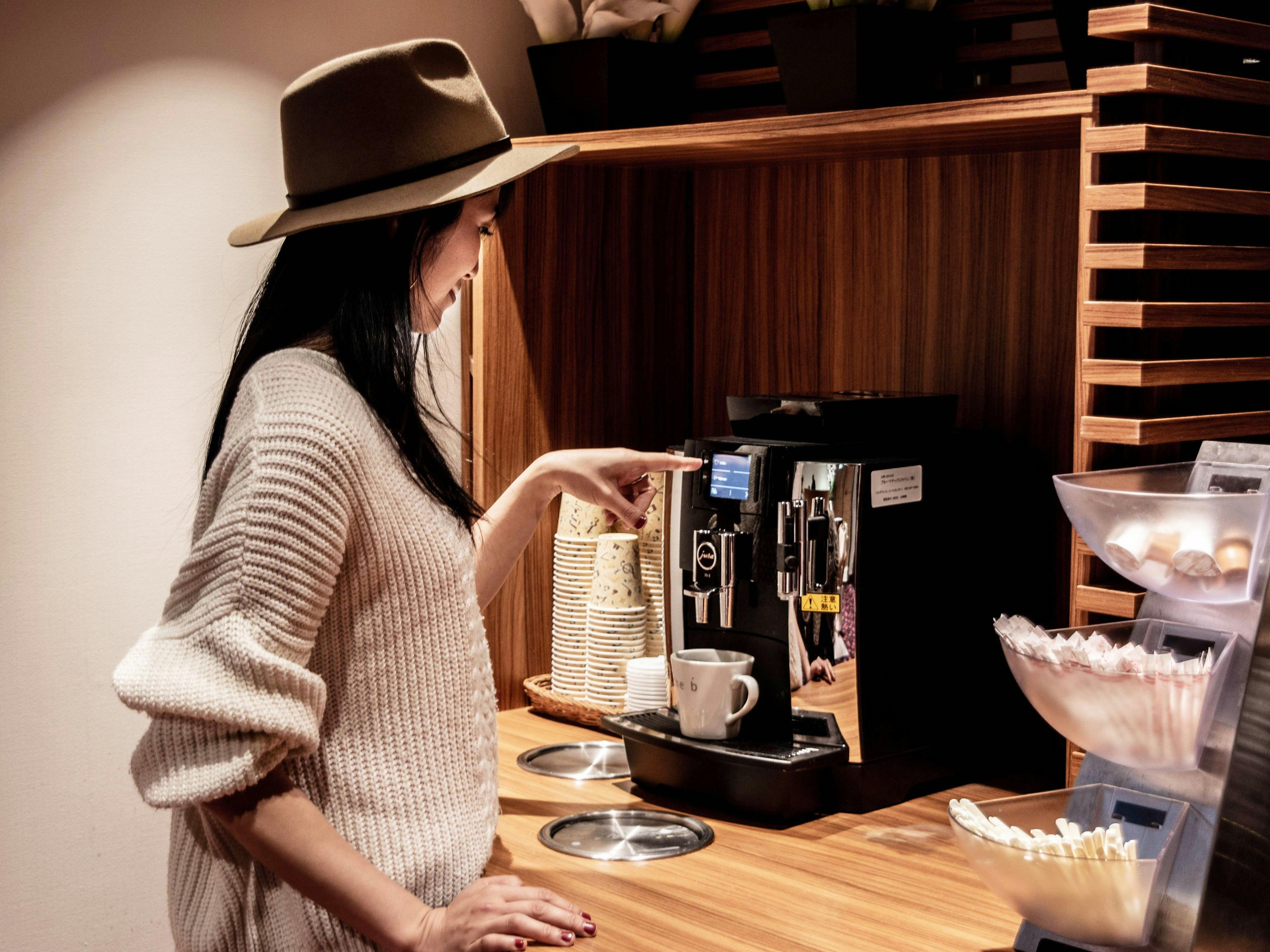 บริการกาแฟฟรี