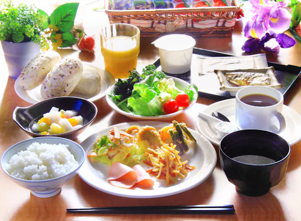 朝食バイキング