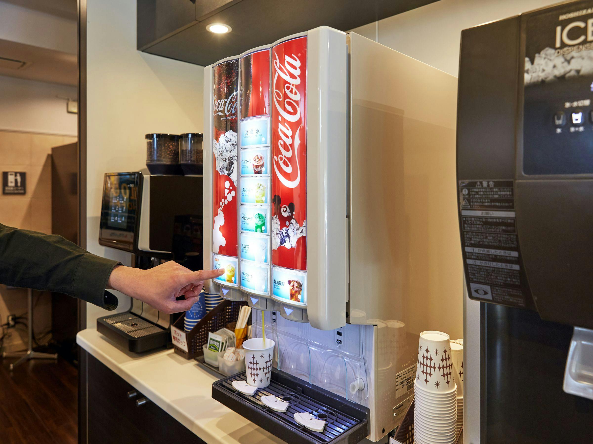 ドリンクバー(朝食時)